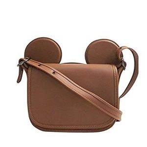 Coach Mickey Patricia ear bag in saddle